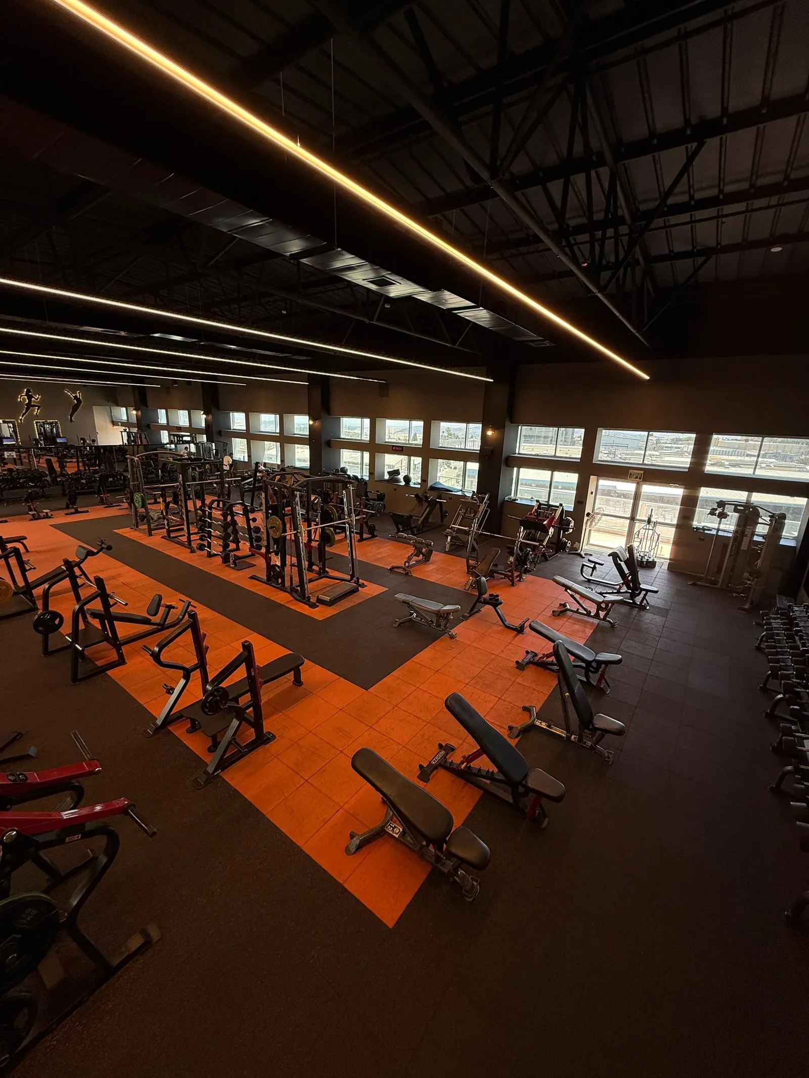 Main floor — overhead