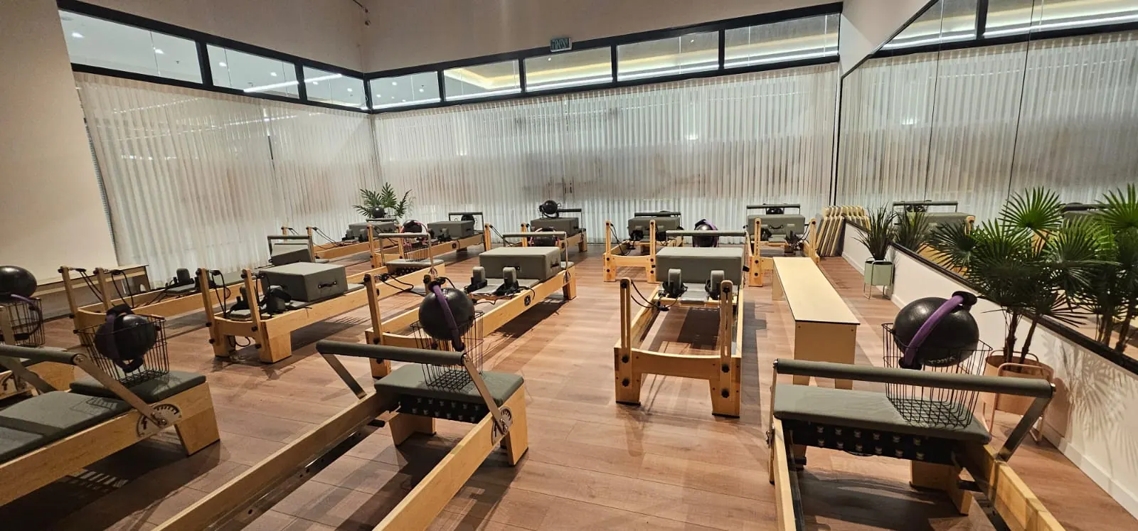 Pilates · studio overhead